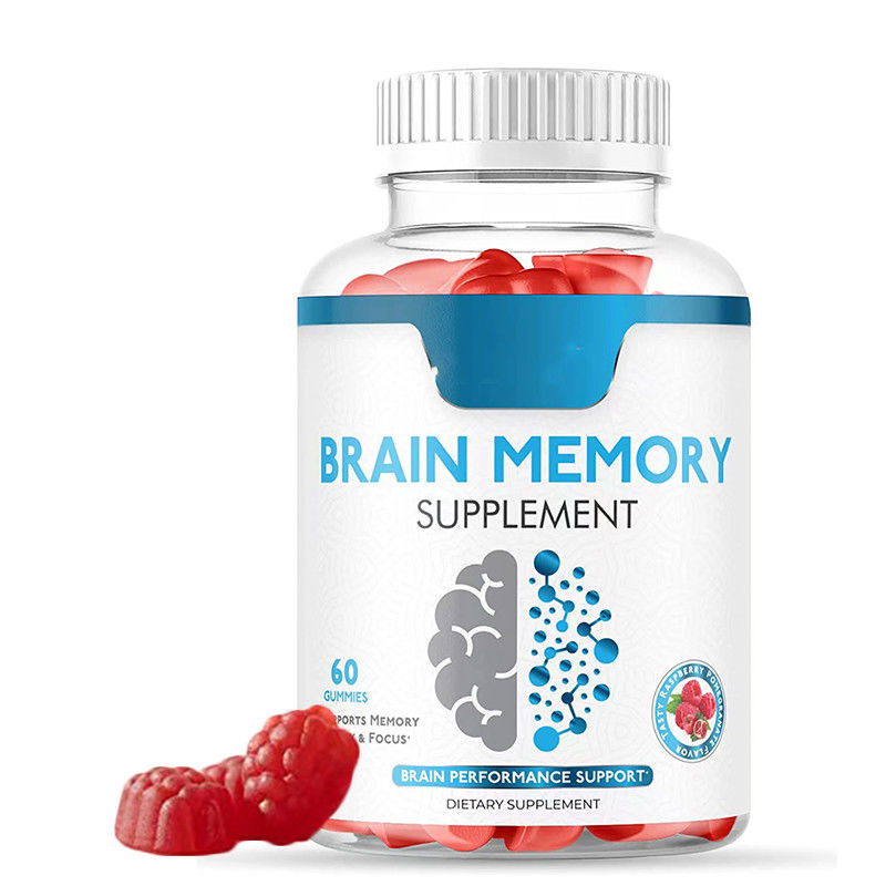 Ετικέτα Ιδιωτικού Προϊόντος Βιγκάνια Gummy Candy Focus Βελτιώνει τη Μνήμη Νοοτροπικά Συμπλήρωμα Ενισχυτικό για τον Εγκεφάλου Νοοτροπικά Gummies