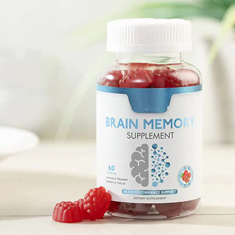 Ετικέτα Ιδιωτικού Προϊόντος Βιγκάνια Gummy Candy Focus Βελτιώνει τη Μνήμη Νοοτροπικά Συμπλήρωμα Ενισχυτικό για τον Εγκεφάλου Νοοτροπικά Gummies