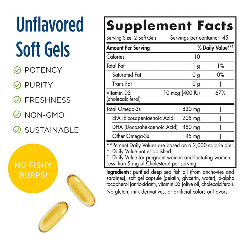 Το συμπλήρωμα εγκυμοσύνης Dha/epa Omega 3 Softgel υποστηρίζει την ανάπτυξη του εγκεφάλου στα μωρά κατά τη διάρκεια της εγκυμοσύνης